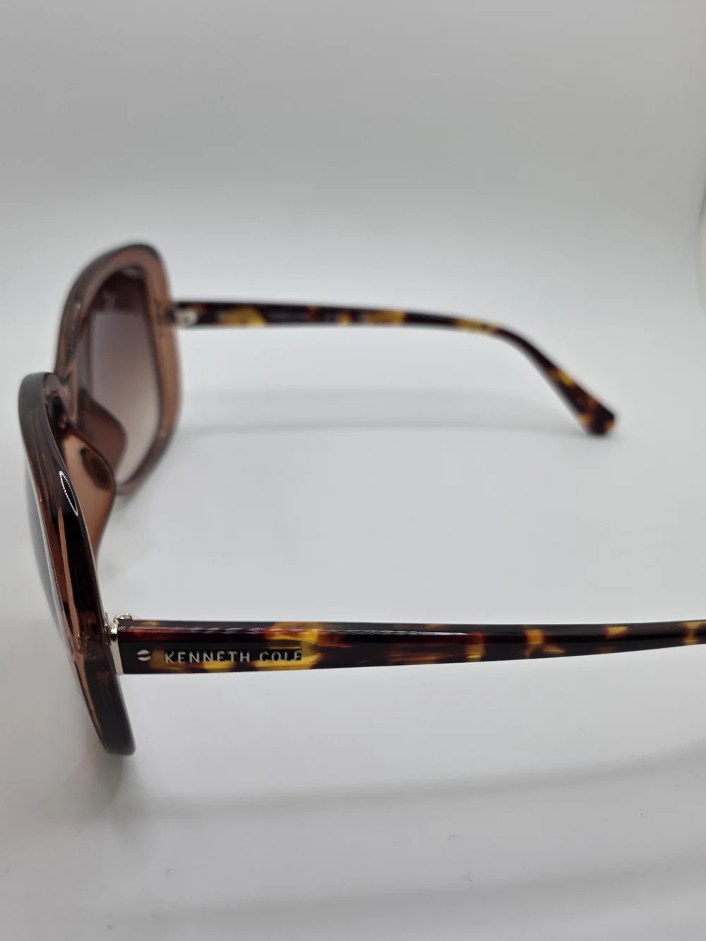 Kenneth Cole Brown Oversized Women's Sunglasses